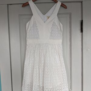 Anthropologie eyelet lace dress 2016. EUC.